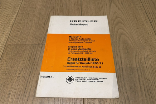 Kreidler mofa mf4 - kreidler, moped