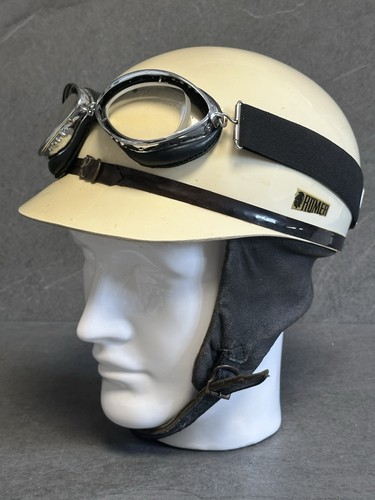 Vintage römer moped - helm, mit