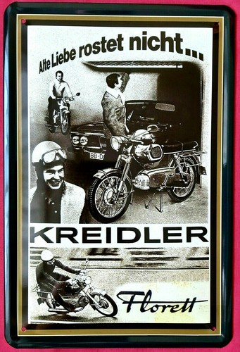 Blechschild 20x30 kreidler - 20x30,