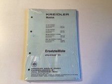 Kreidler Ersatzteilliste für