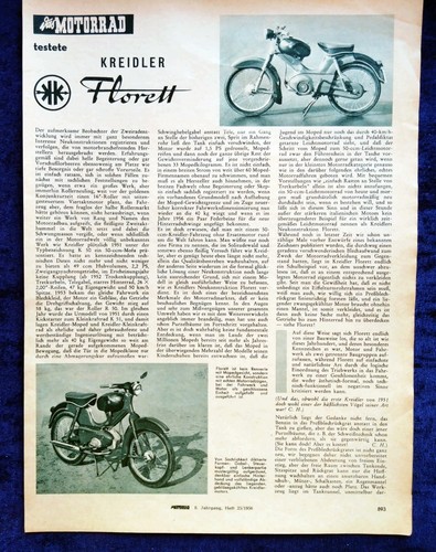 Kreidler florett test - kreidler,