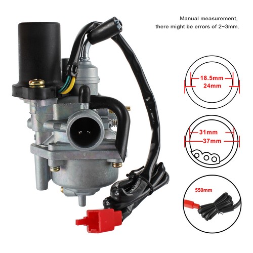 Vergaser 5mm mit choke - mit, e-choke