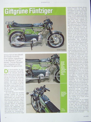 Motorrad kreidler florett - motorrad, rs